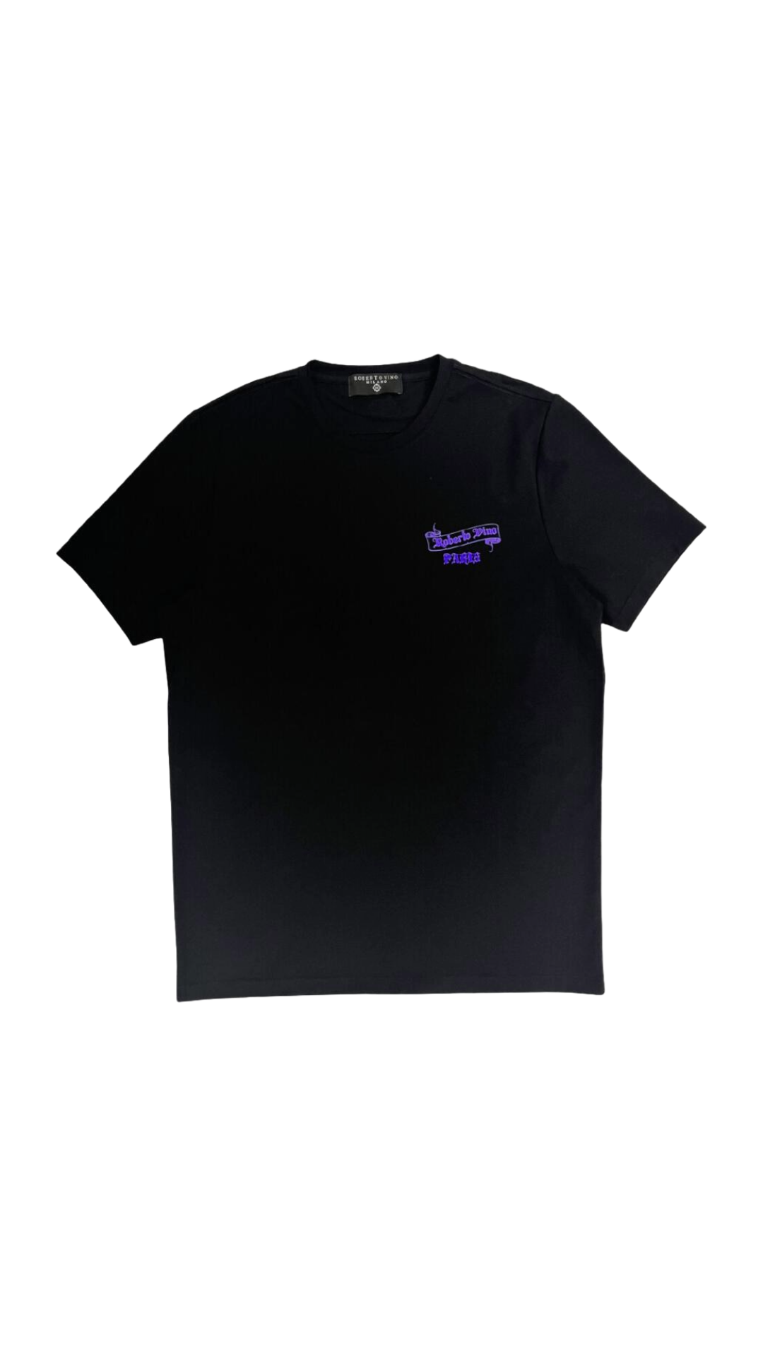 RV PARIS T-SHIRT (BLK/PUR)