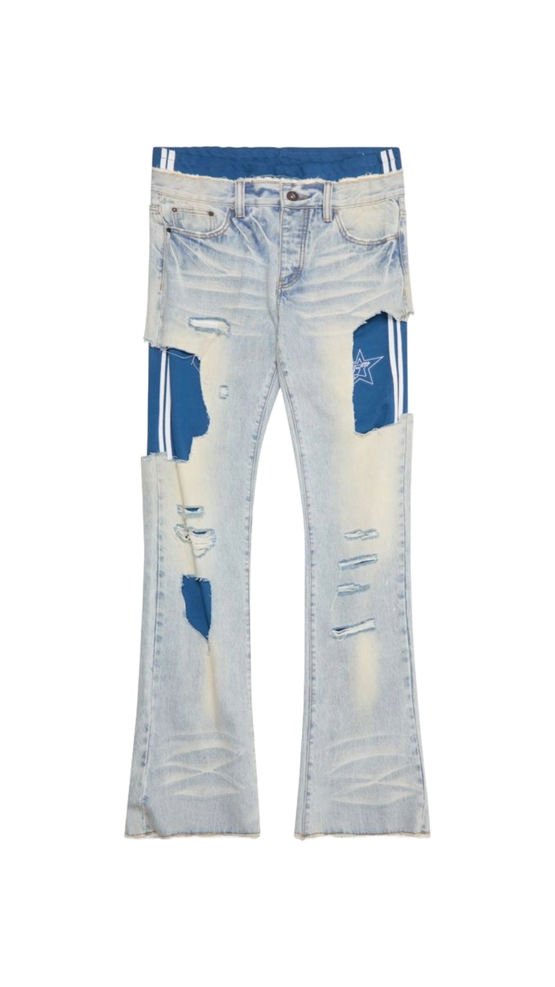 6TH "SAMBA" DENIM TRACK PANT