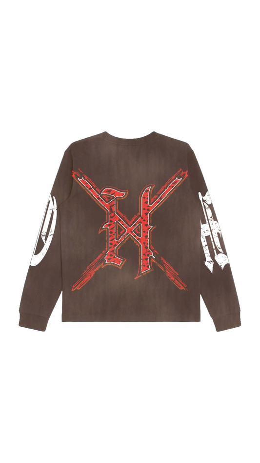 XHOSTILE "REBELLIOUS" L/S SHIRT