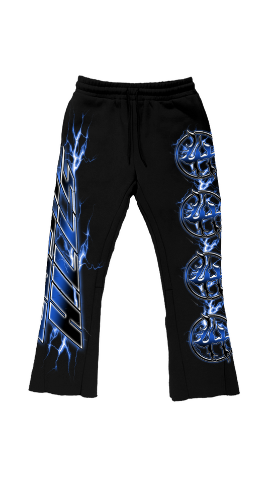 LH "MYSTIC" FLARE SWEATS (BLUE)