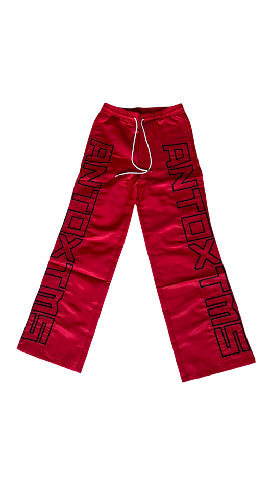 ANTO SPELLED OUT PANTS (RED)