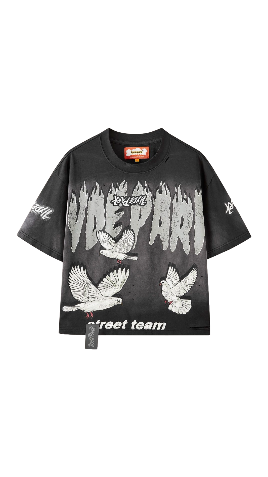 HP DOVER STREET TEAM TEE (BLK/GRY)