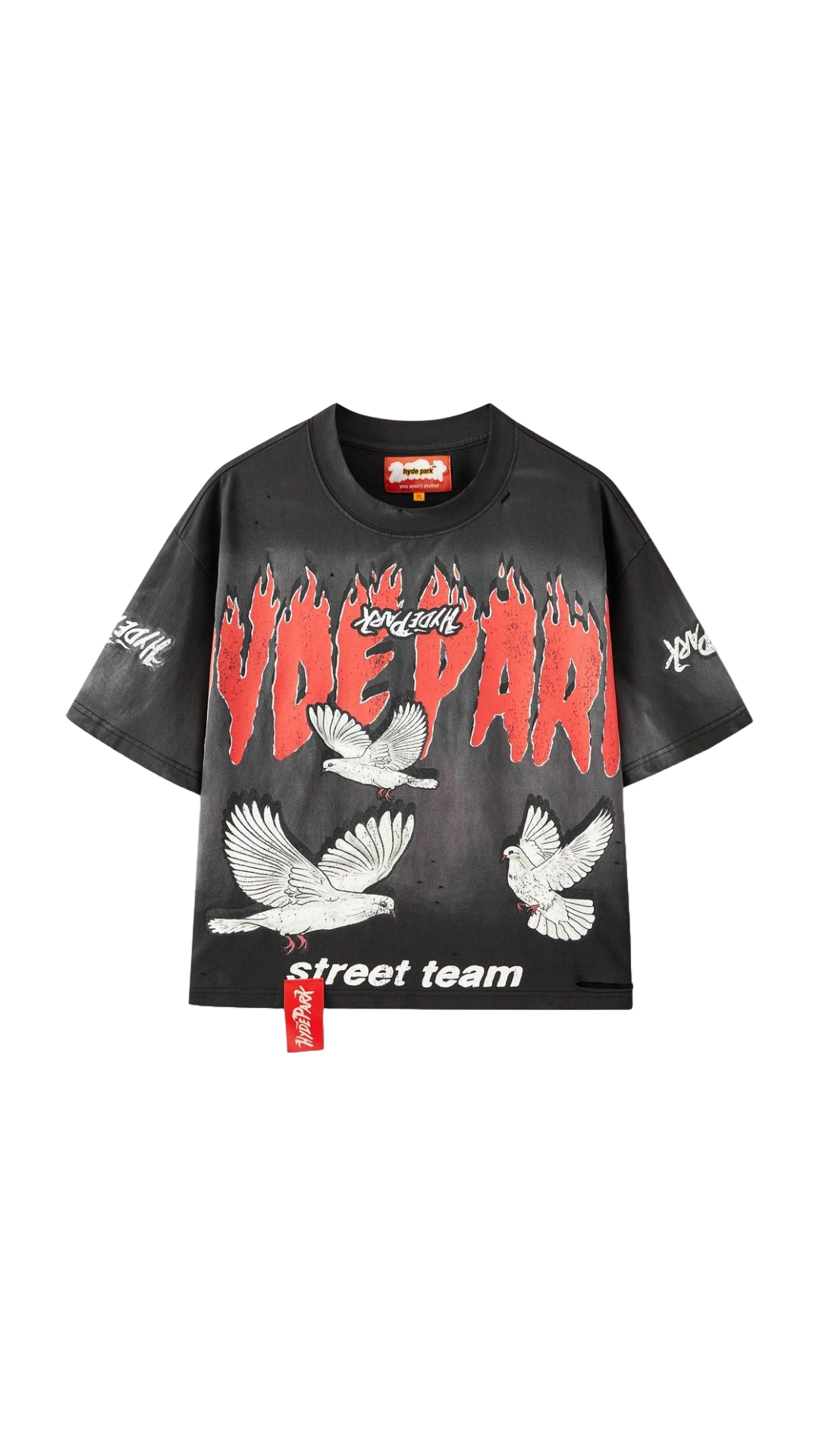 HP DOVER STREET TEAM TEE (RED/BLK)