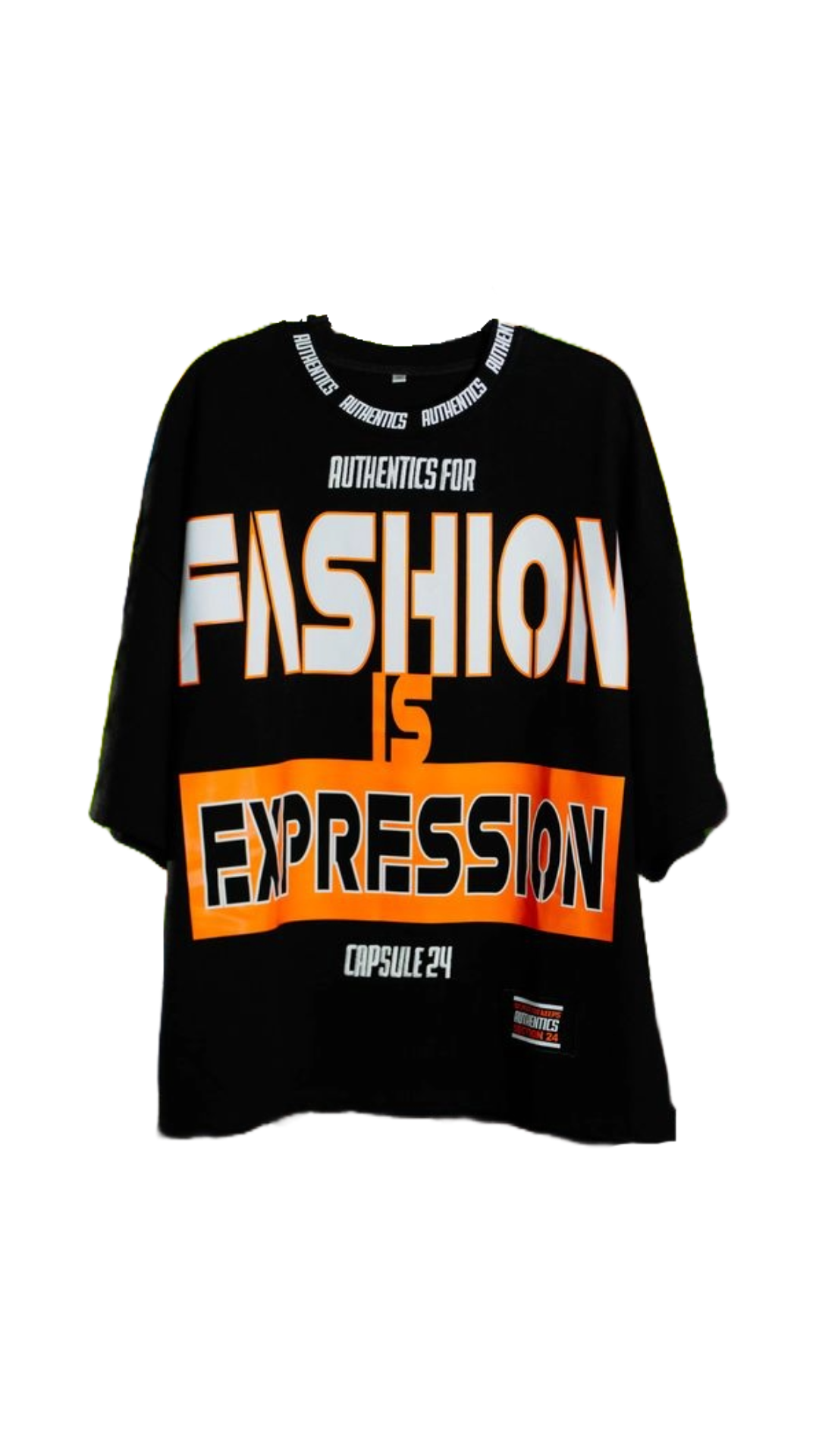 AUTHENTICS EXPRESSION CROP TEE