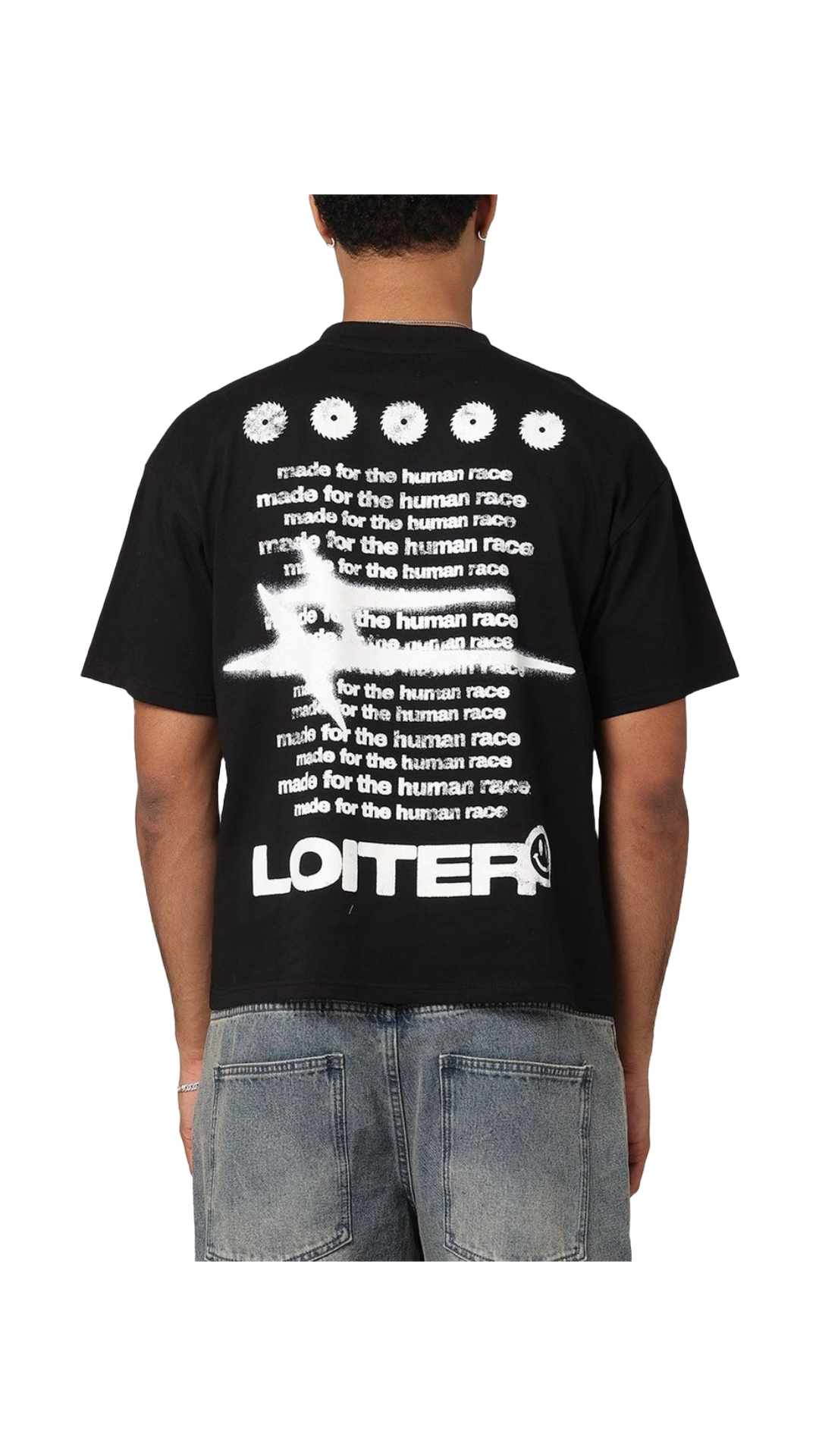 LOITER EYES CAN'T LIE T-SHIRT (BLACK)