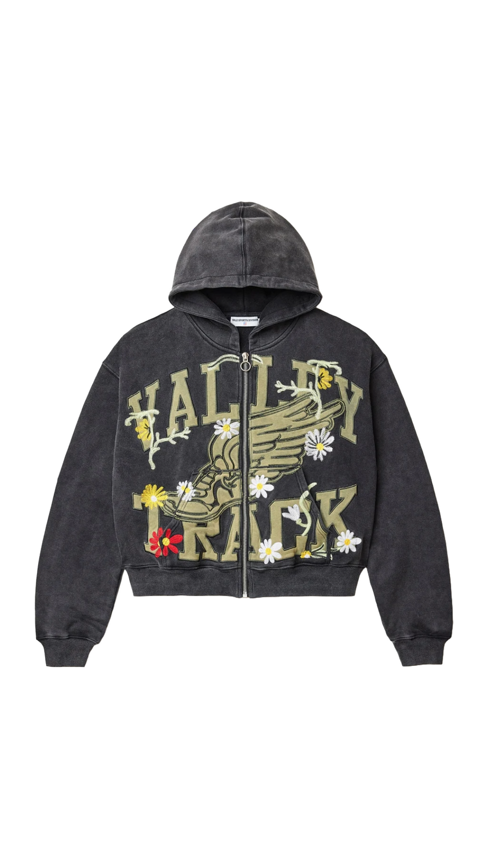 VALE FOREVER MIDNIGHT GARDEN ZIP UP HOODIE