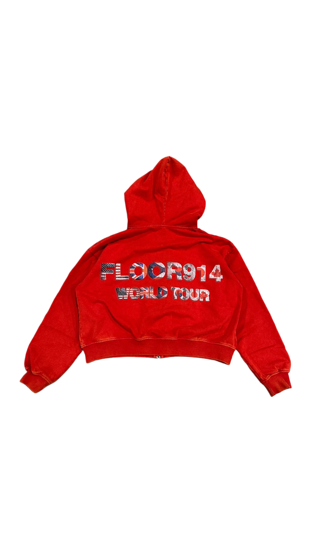 FLOOR914 RED FLAG FORCE ZIP UP