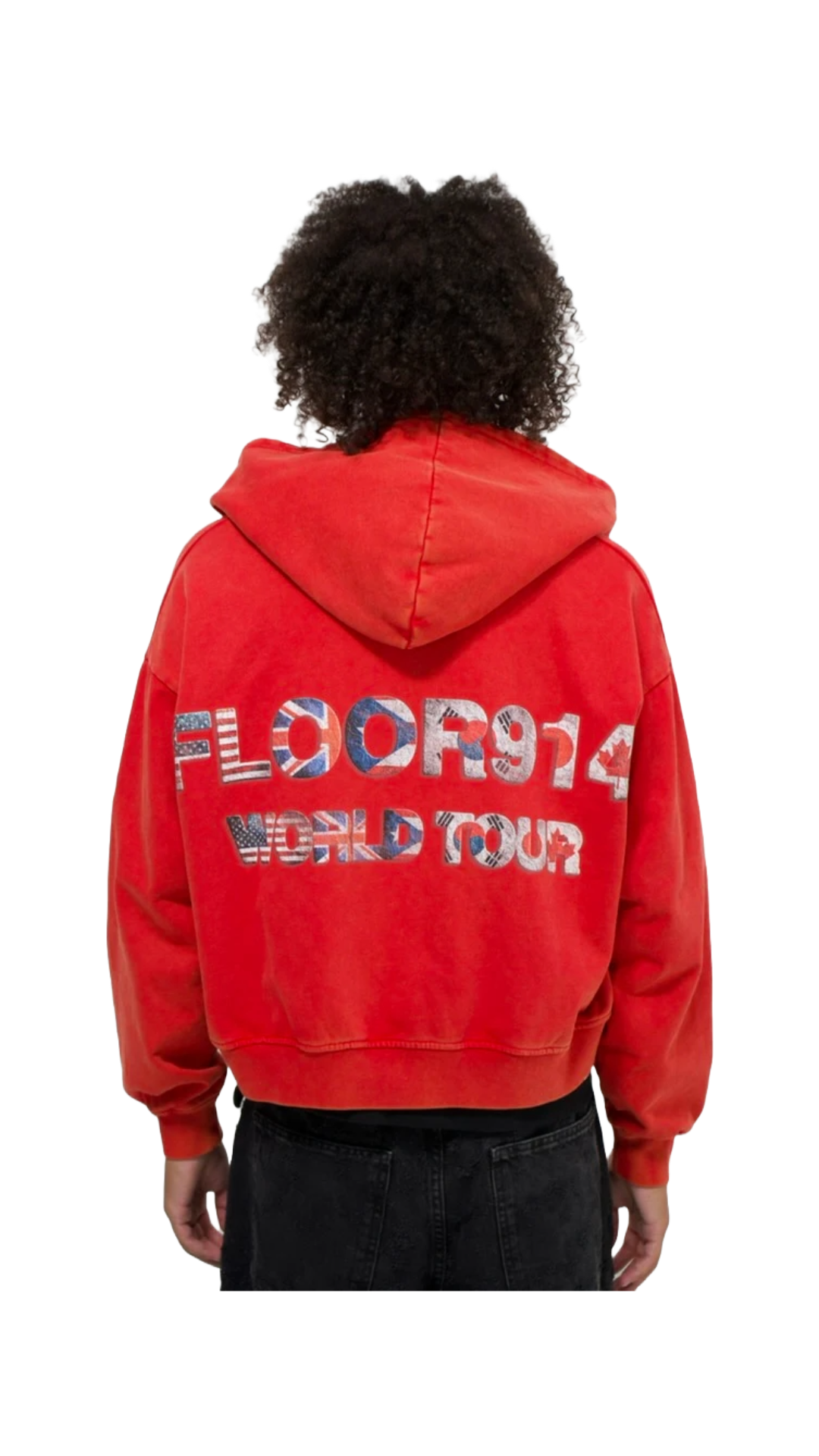 FLOOR914 RED FLAG FORCE ZIP UP