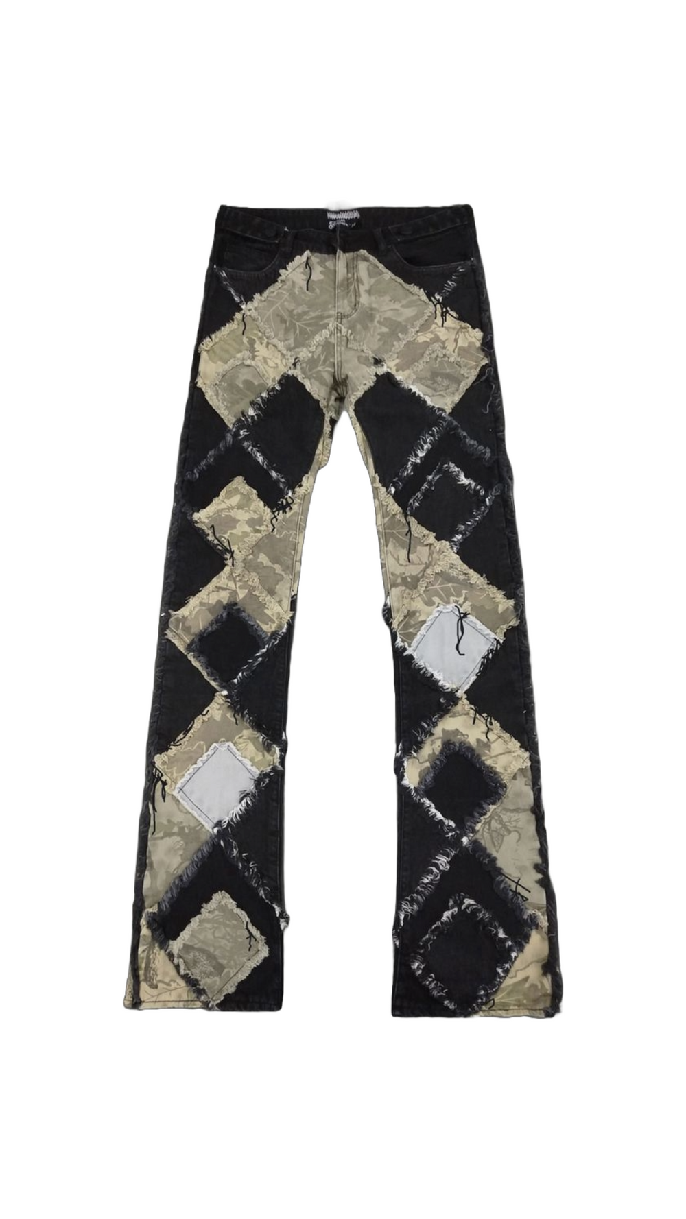 LA "TWAIN" ARGYLE CAMO PANT