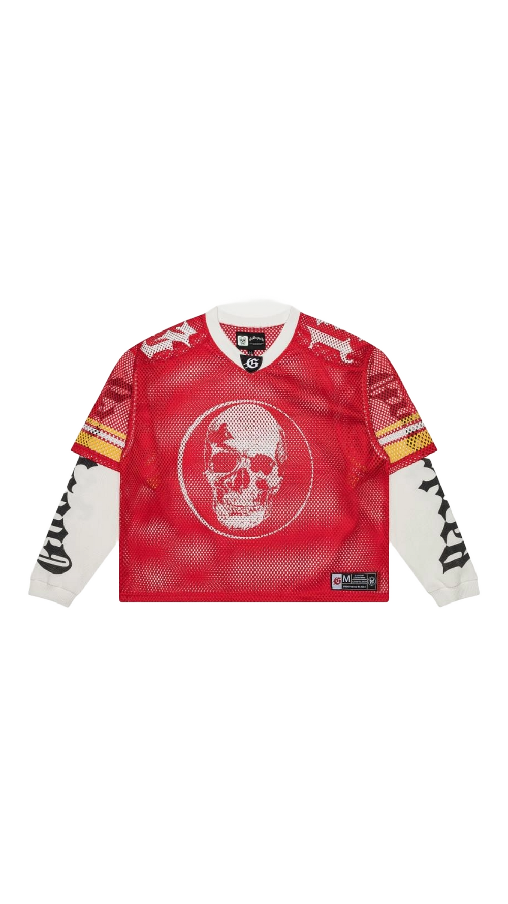 GODSPEED TD LAYERED JERSEY (RED/YLW)