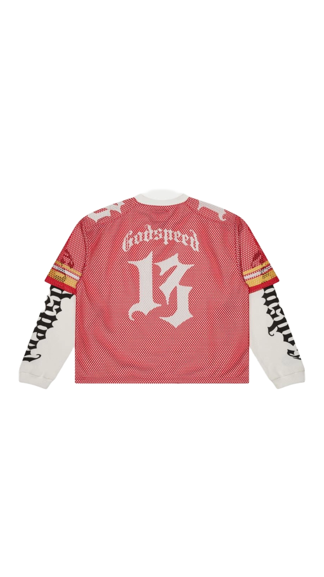 GODSPEED TD LAYERED JERSEY (RED/YLW)