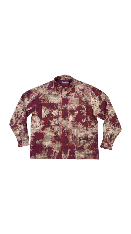 TRNCHS "FATAH" RED BUTTON UP