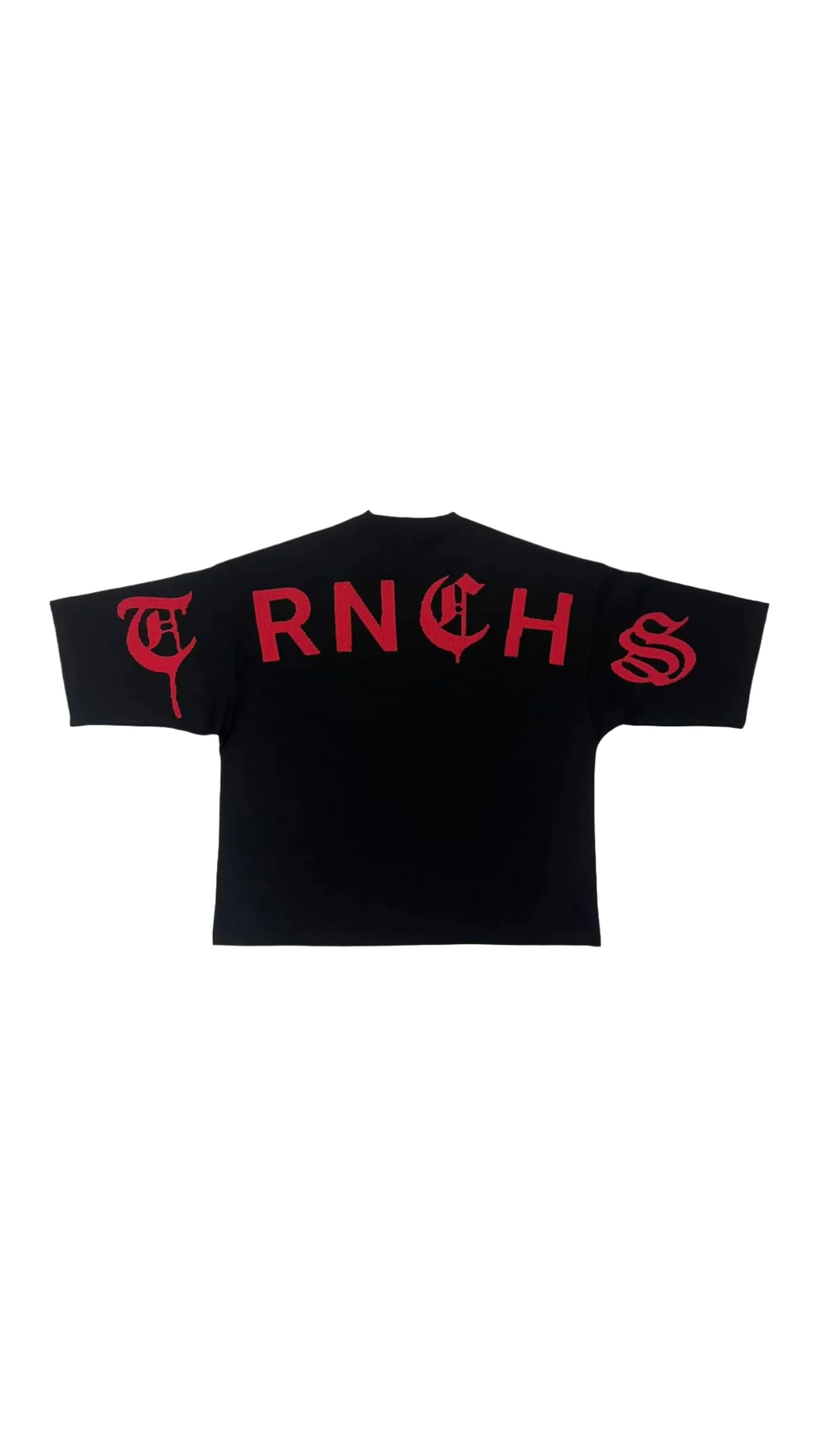 TRNCH "YAKHAF" BLACK TEE