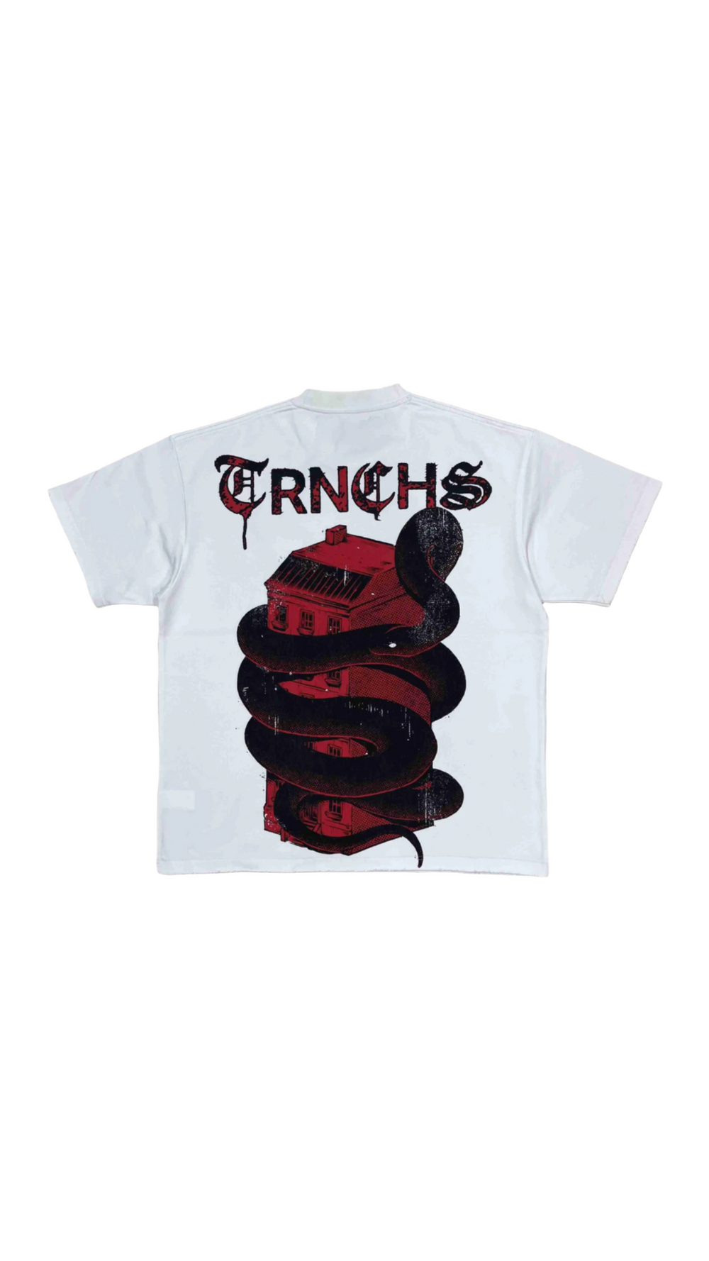 TRNCHS "KNOW YOUR ENEMIES" WHITE TEE