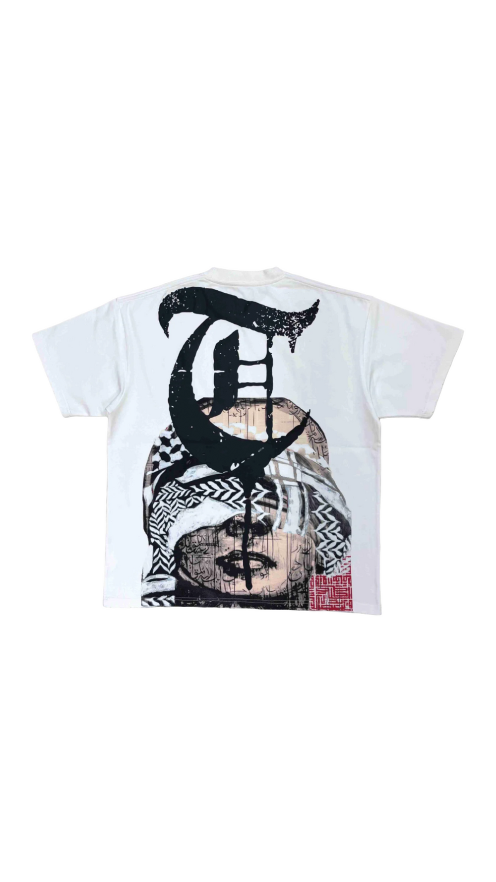 TRNCHS "COURAGE" WHITE TEE