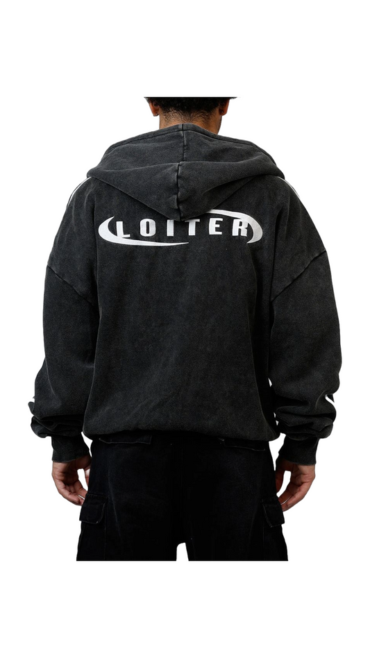 LOITER "NIGHT VISION" BLACK HOODIE