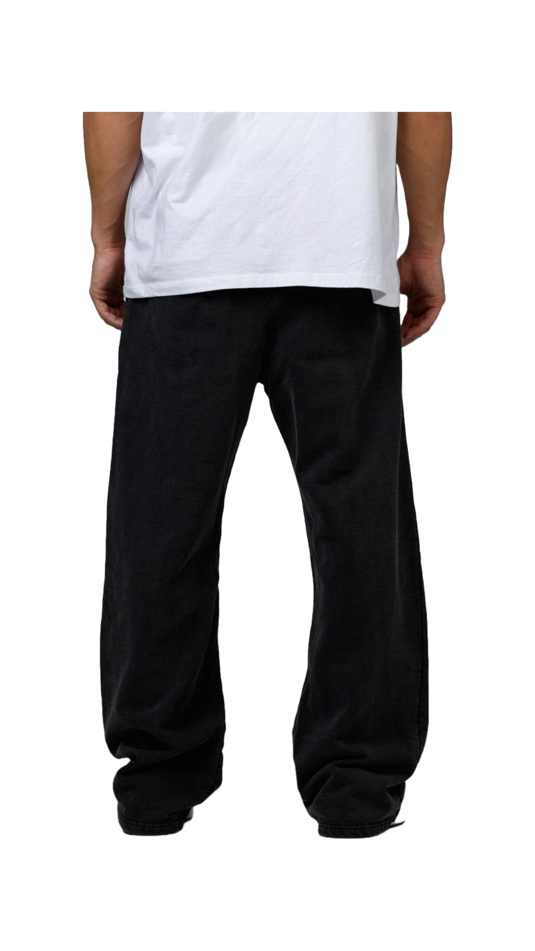 LOITER "INFERNO" BLACK SWEATPANTS