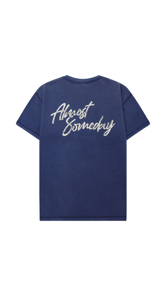 AS SIGNATURE TEE (NAVY)