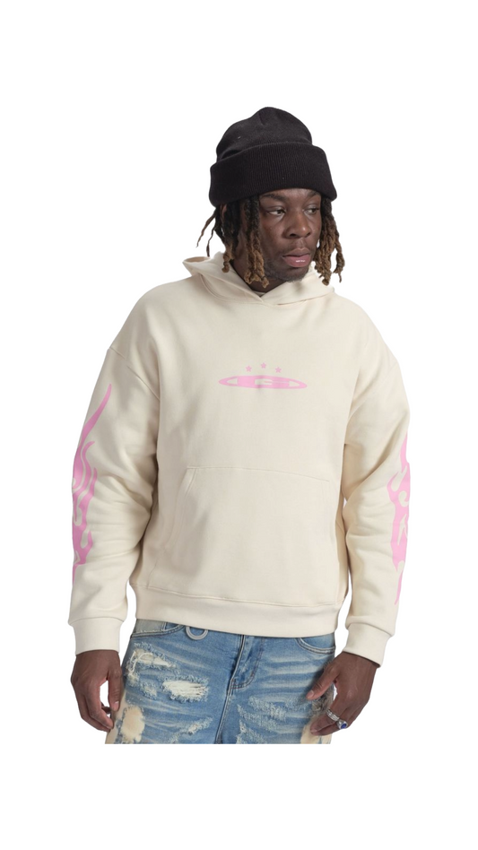 GALA ESCAPISM HOODIE (CREAM)