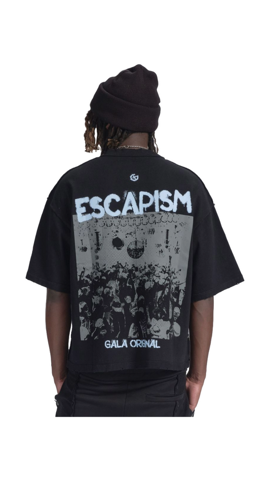 GALA ESCAPISM TEE (BLACK)