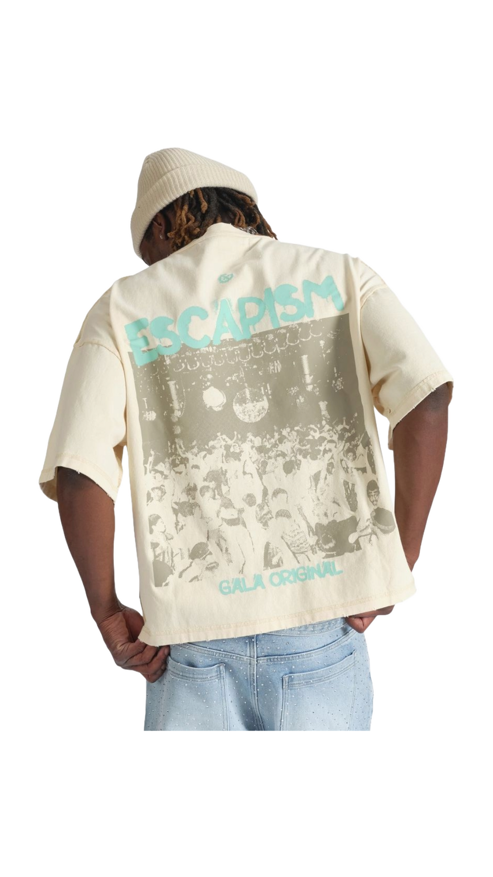 GALA ESCAPISM TEE (CREAM)