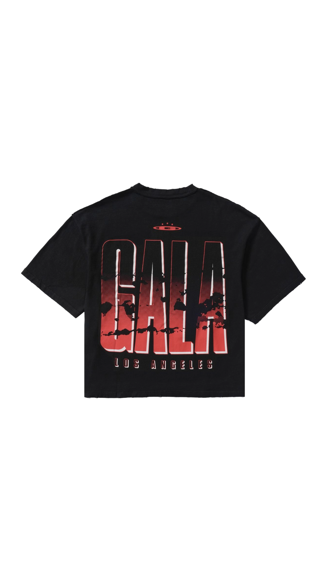 GALA NAME TEE (BLACK/RED)