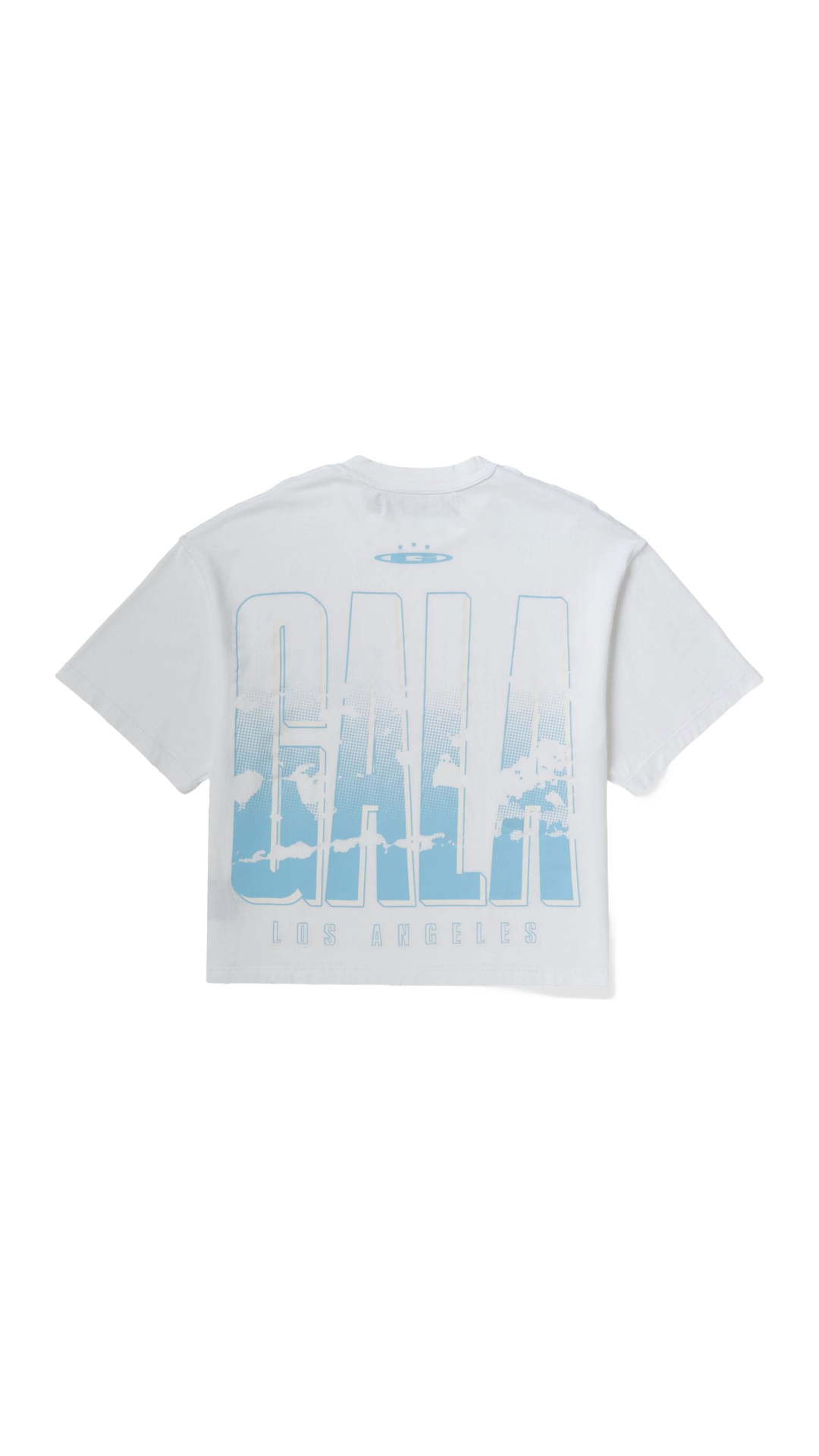 GALA NAME TEE (WHITE/BLUE)