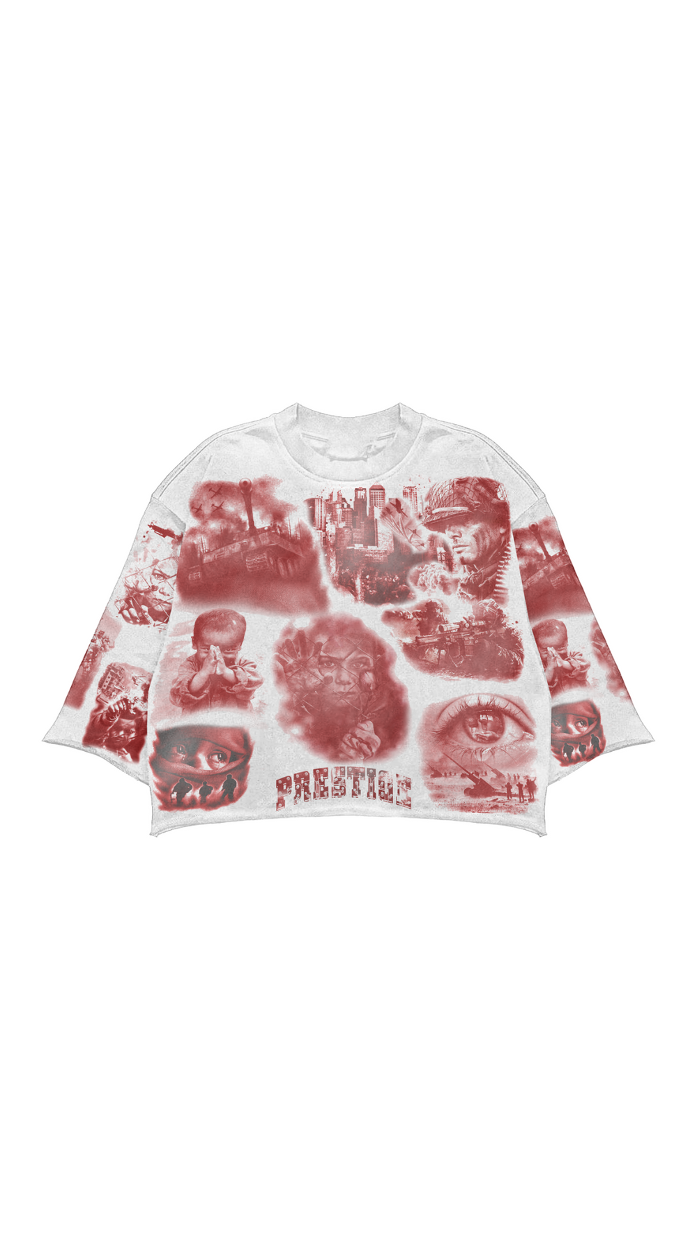 PRESTIGE RED "GLORY THRU PAIN" TEE