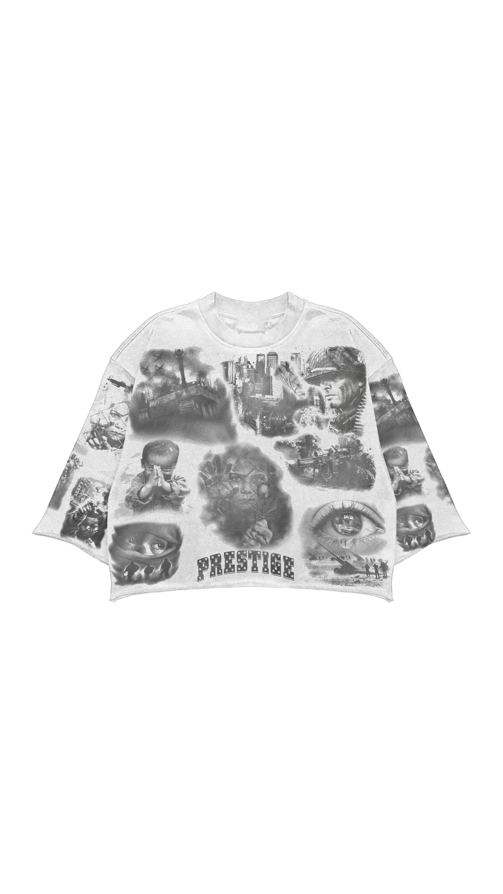 PRESTIGE BLACK "GLORY THRU PAIN" TEE