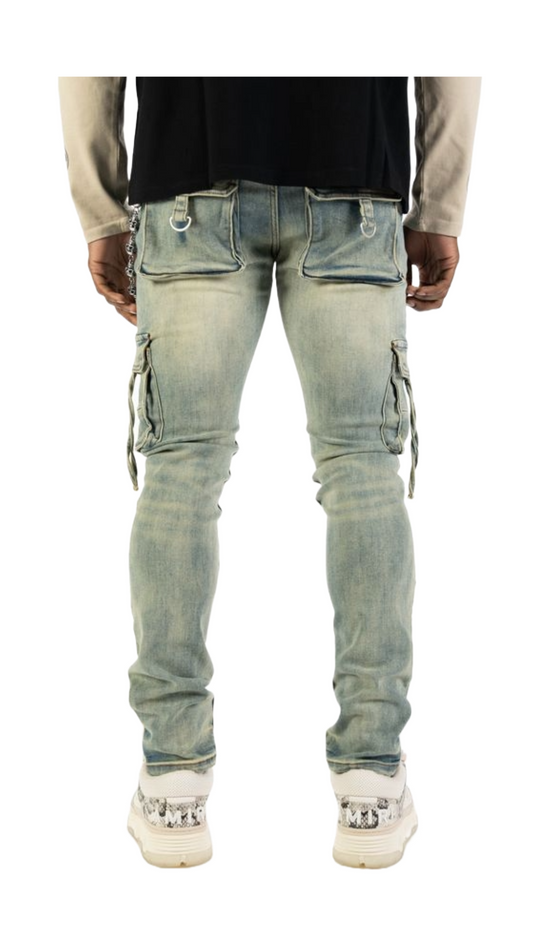 RELAPSE "MOE" SAND WASH DENIM