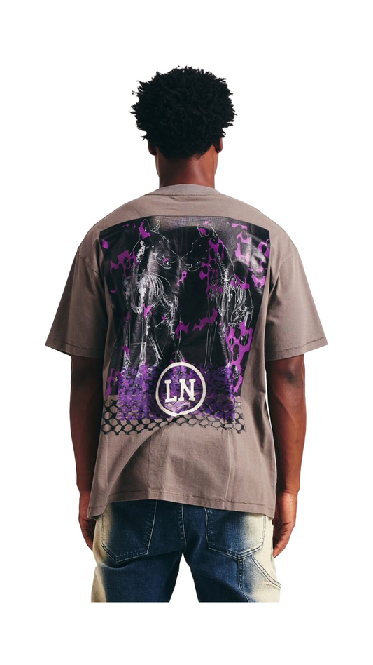 ML STATE OF MIND TEE - CHARCOAL