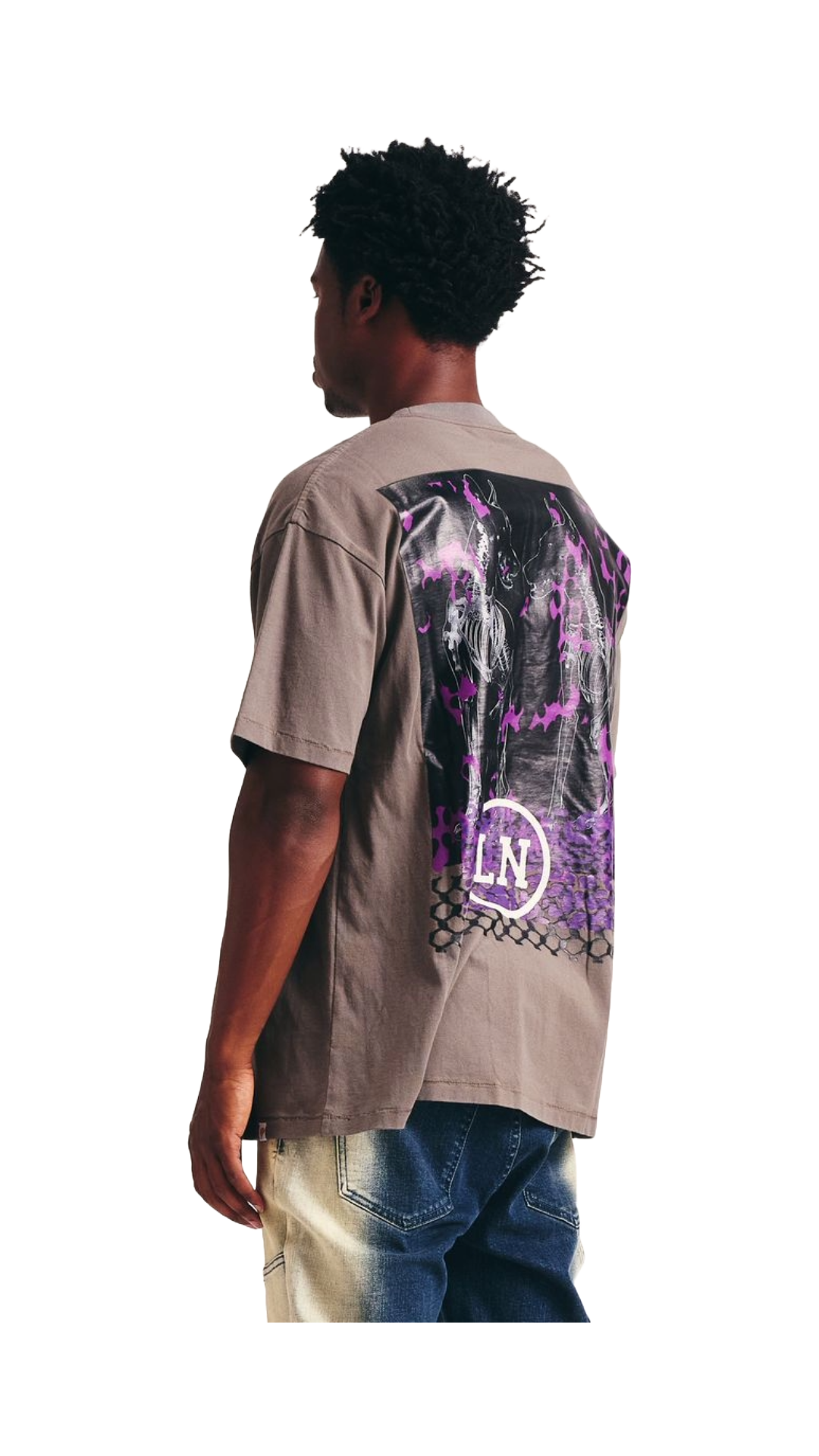 ML STATE OF MIND TEE - CHARCOAL