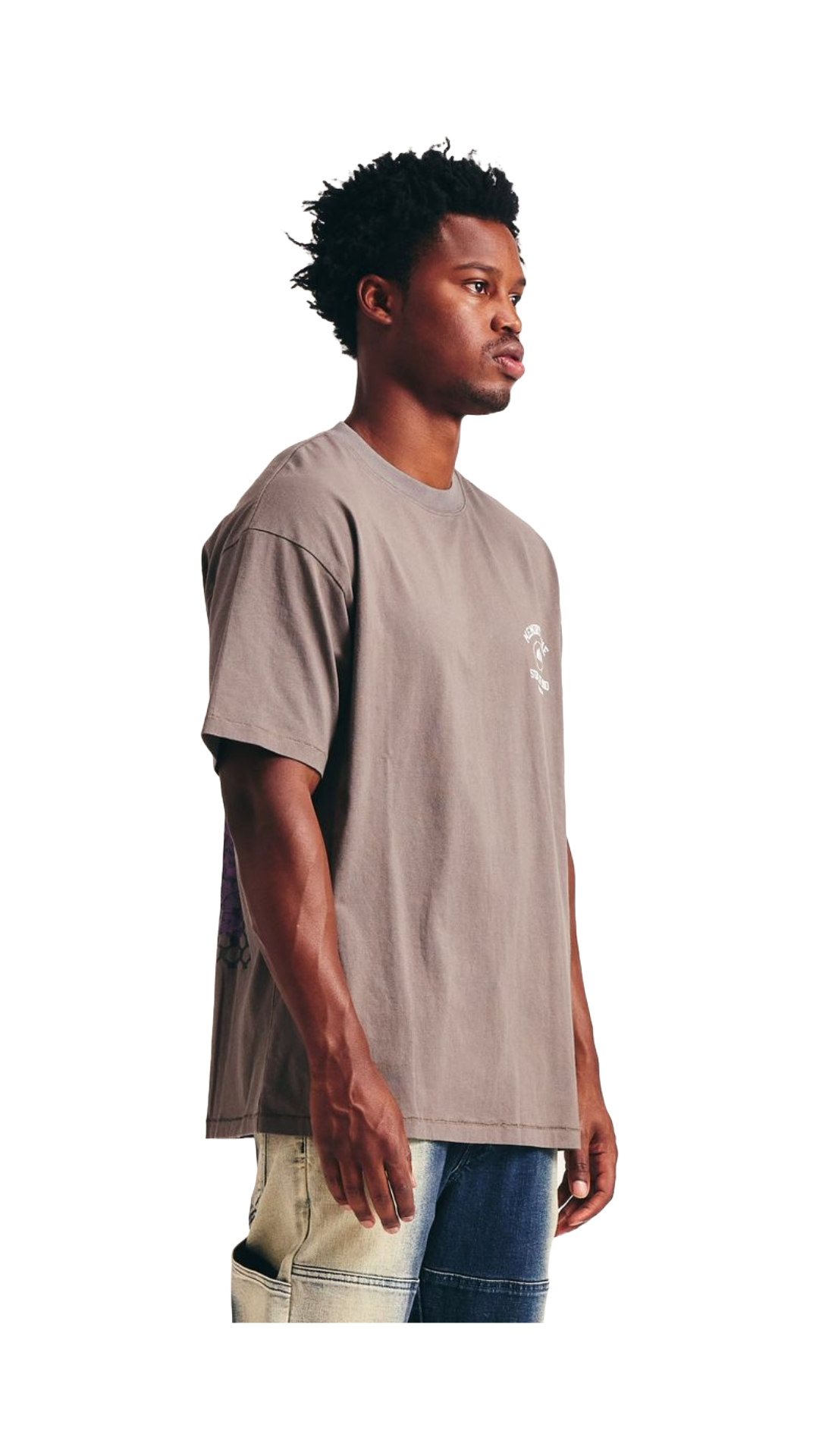 ML STATE OF MIND TEE - CHARCOAL
