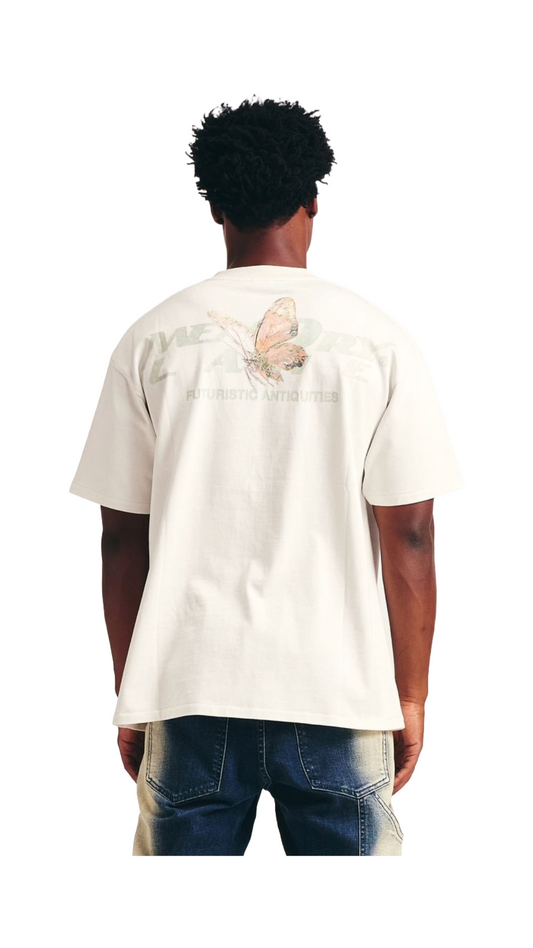 ML ROBOTIC COLLAGE TEE - OFF WHITE