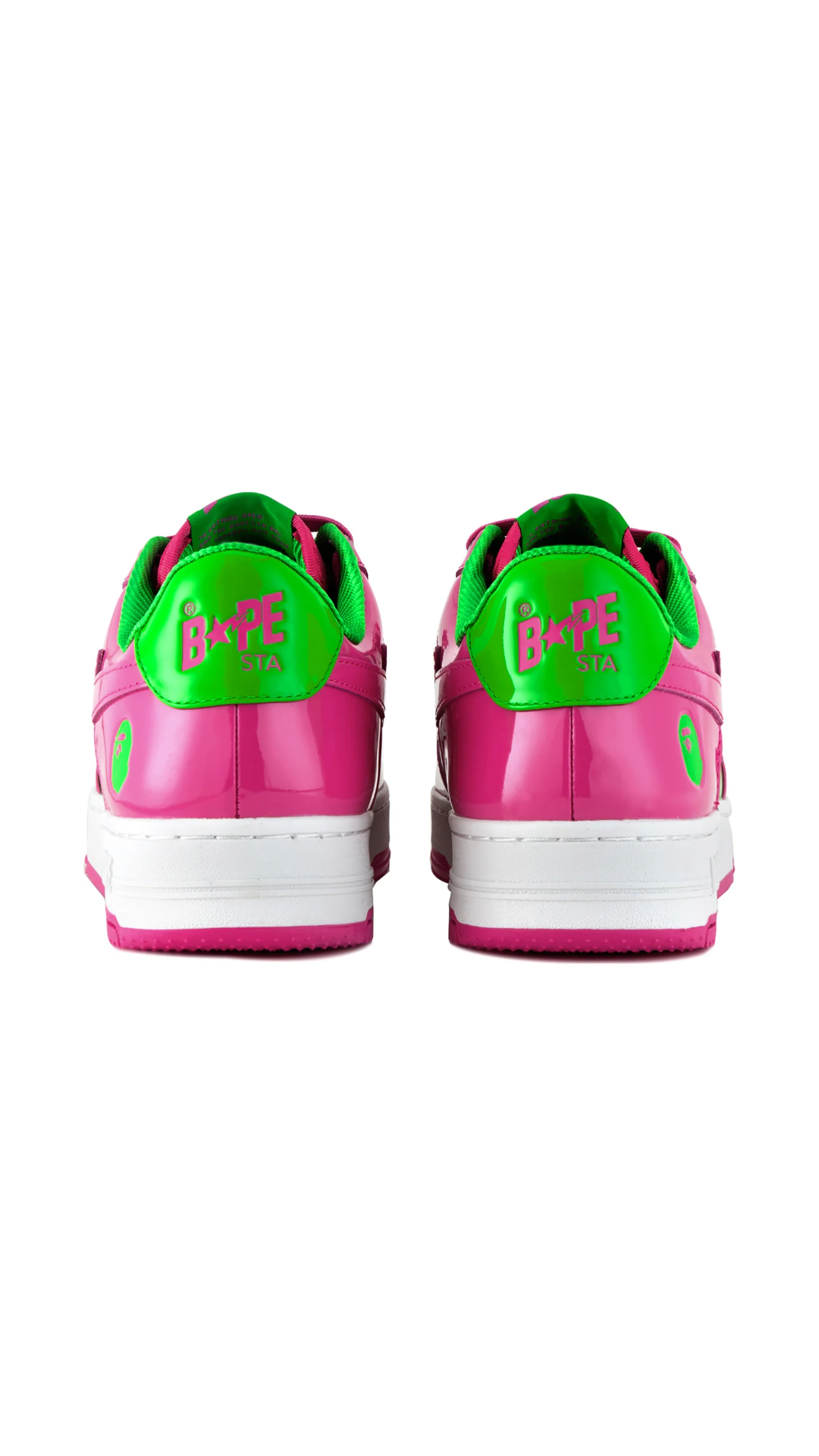 BAPE STA #1 (PINK/GRN)