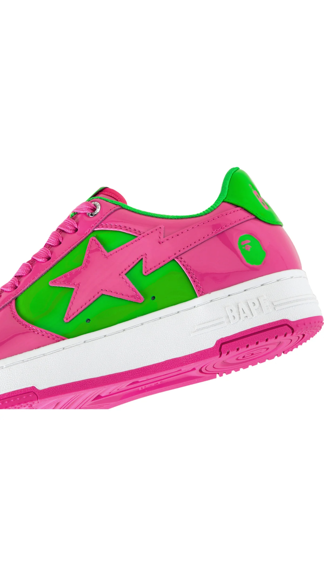 BAPE STA #1 (PINK/GRN)