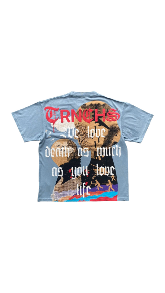 TRNCHS "UMMI" LIGHT BLUE TEE