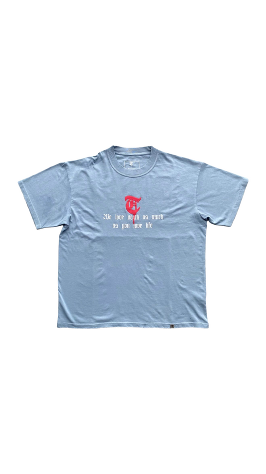 TRNCHS "UMMI" LIGHT BLUE TEE