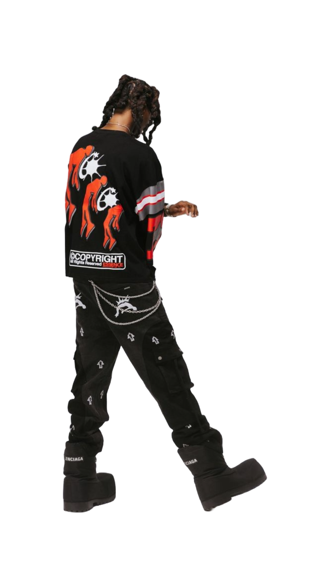 ESSENCE "KNUCKLES FOOTBALL" TEE