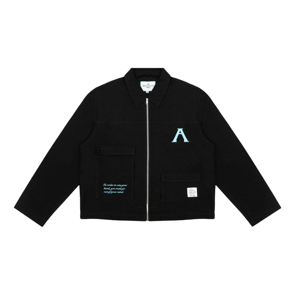 BAO TRELLIS - ZIP JACKET (BLACK)