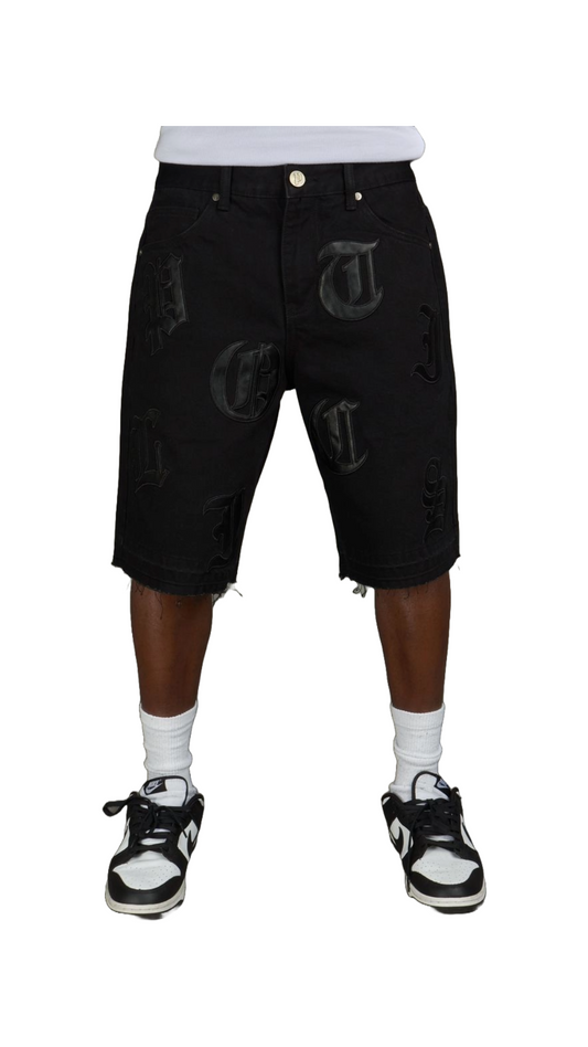 POLITICS "BETZ" SHORTS (BLACK WASH)