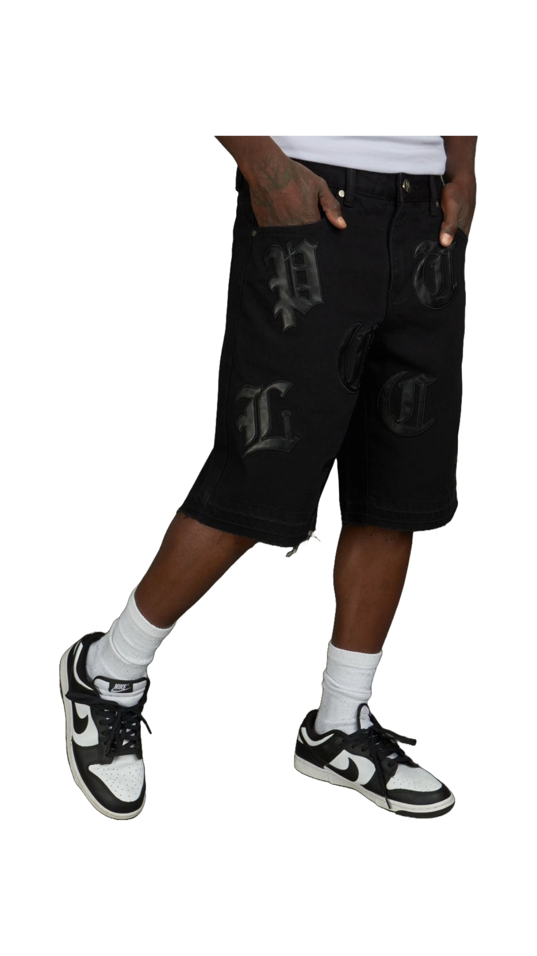 POLITICS "BETZ" SHORTS (BLACK WASH)