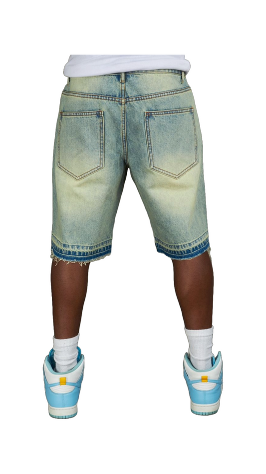 POLITICS "BETZ" SHORTS (BLUE WASH)