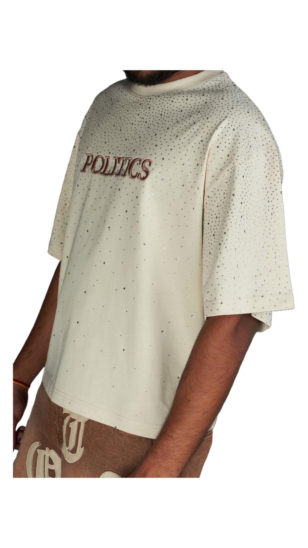 POLITICS "BINGLEY" TEE (CREAM)