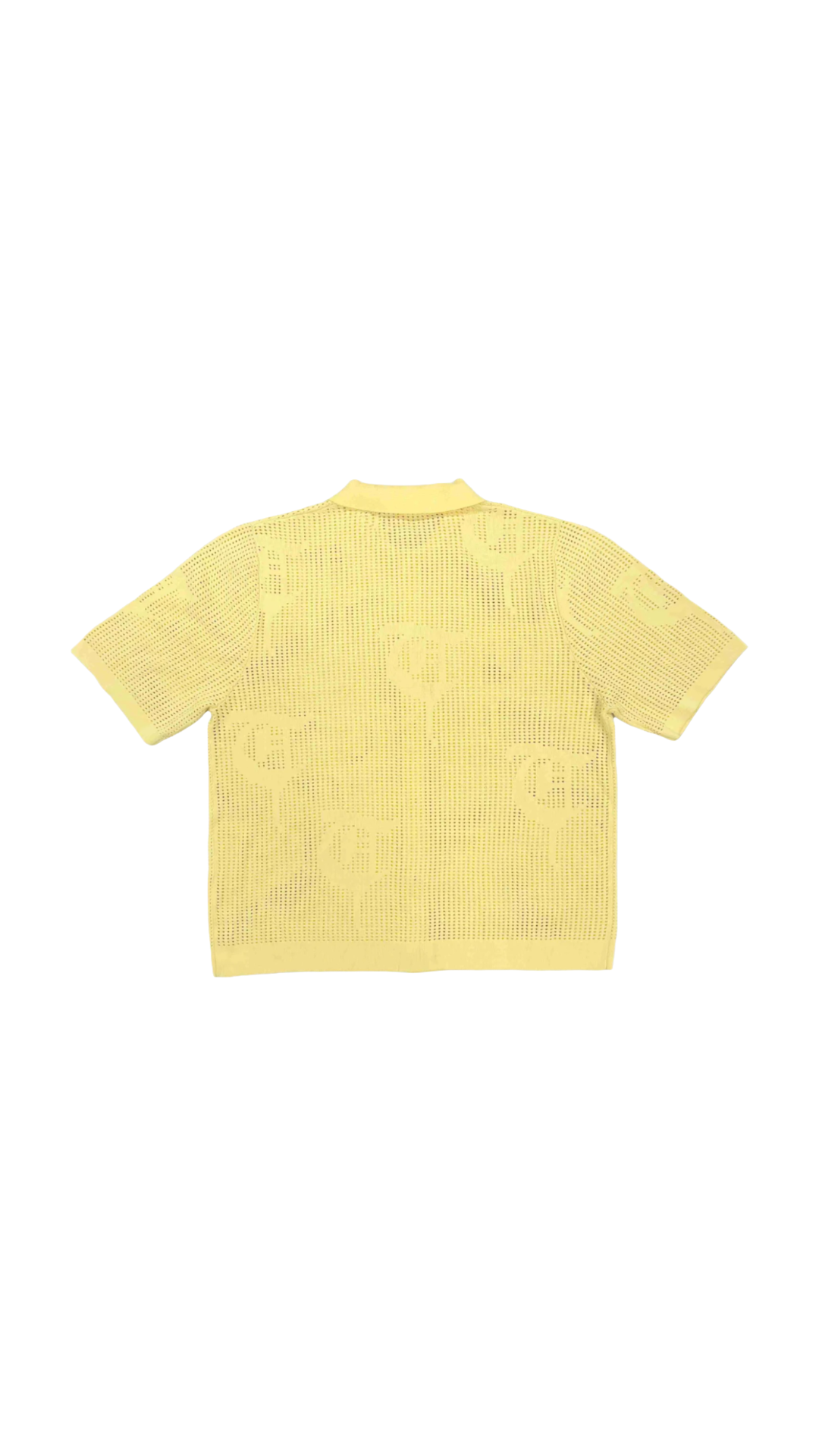 TRNCHS "BAHR" LIGHT YELLOW BUTTON UP