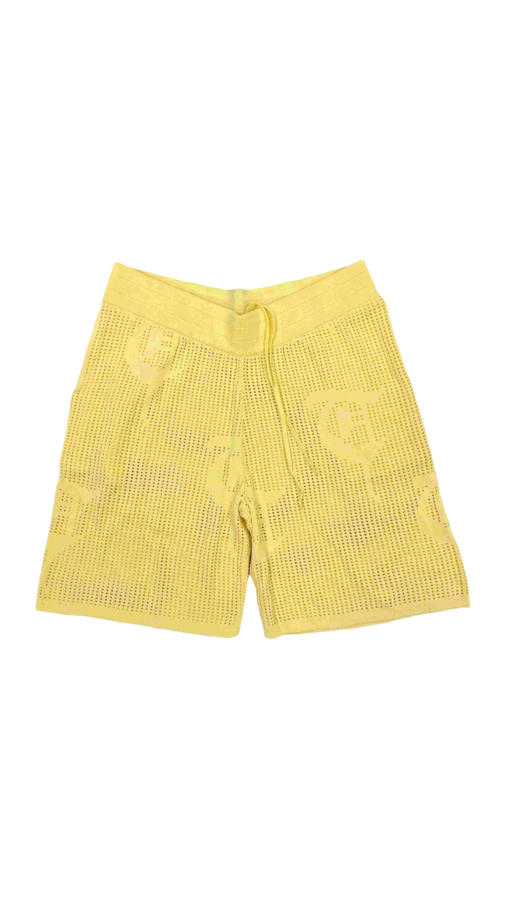 TRNCHS "BAHR" LIGHT YELLOW SHORTS