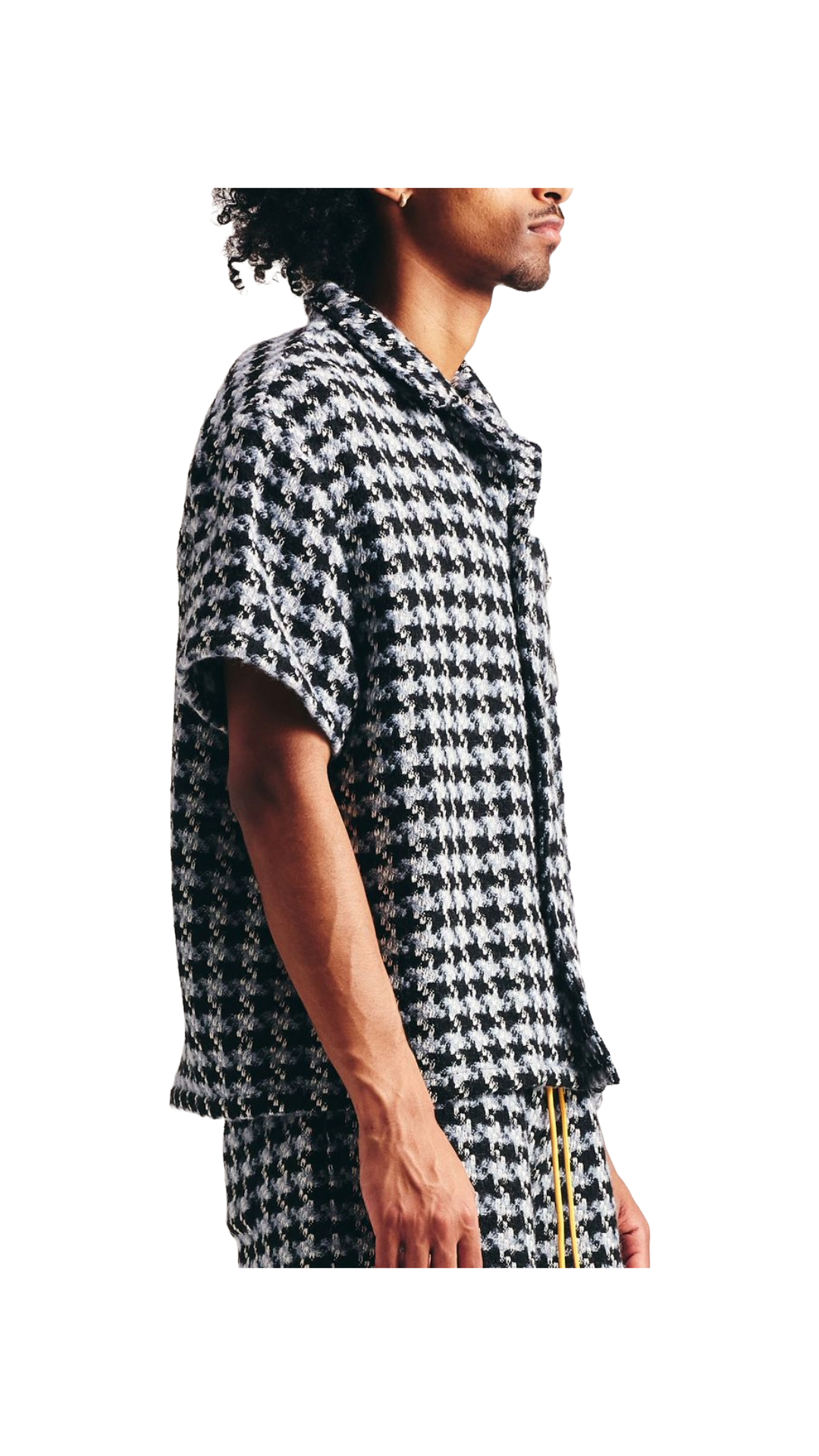 DSM TWEED BUTTON UP (BLUE MULTI)