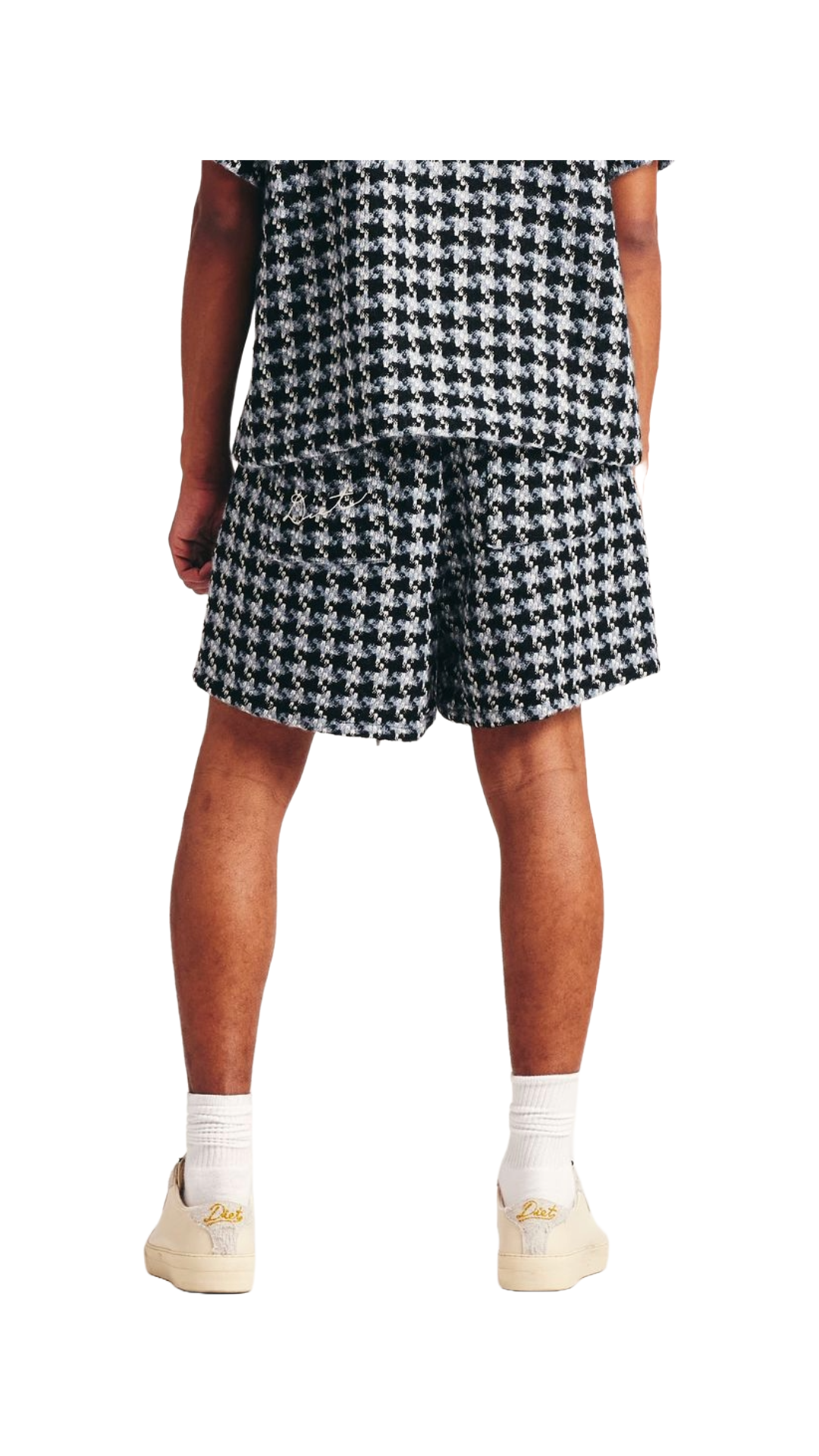 DSM TWEED SHORTS (BLUE MULTI)