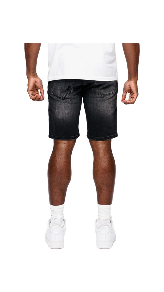 ANOM ABSIDAN JEAN SHORTS - BLACK WASH