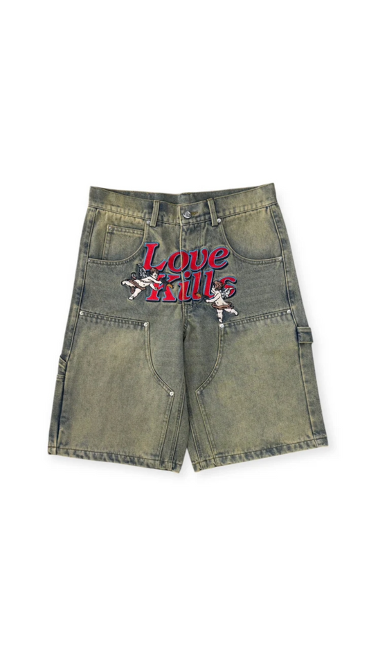 LOVEKILLS ANGEL SHORTS (SAND WASH)